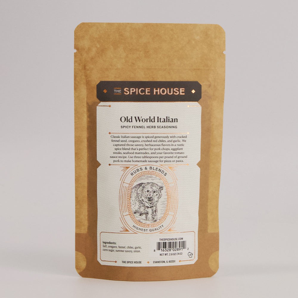 Old World Italian Rustic Fennel & Herb Seasoning