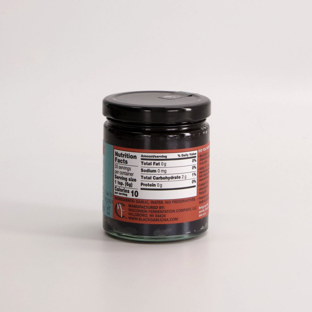 Garlic, Black Garlic Puree