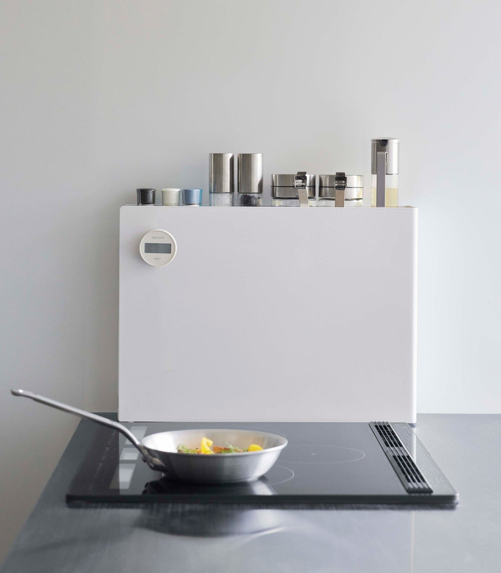 Yamazaki Home Sliding Drawer Seasoning Rack - Steel