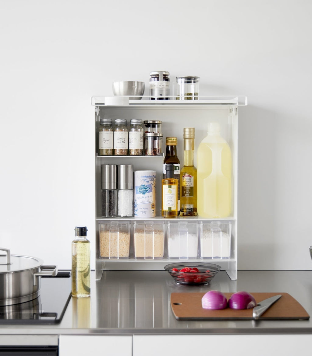 Yamazaki Home Concealable Spice Rack - Steel