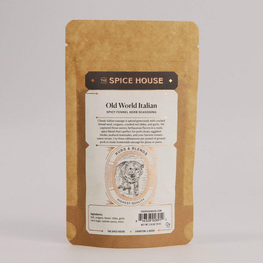 Old World Italian Rustic Fennel & Herb Seasoning